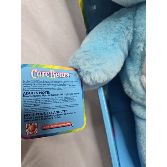Care Bear Bedtime Vintage Plush Original Box Tag Stuffed Animal American 2002 - Picture 5 of 9